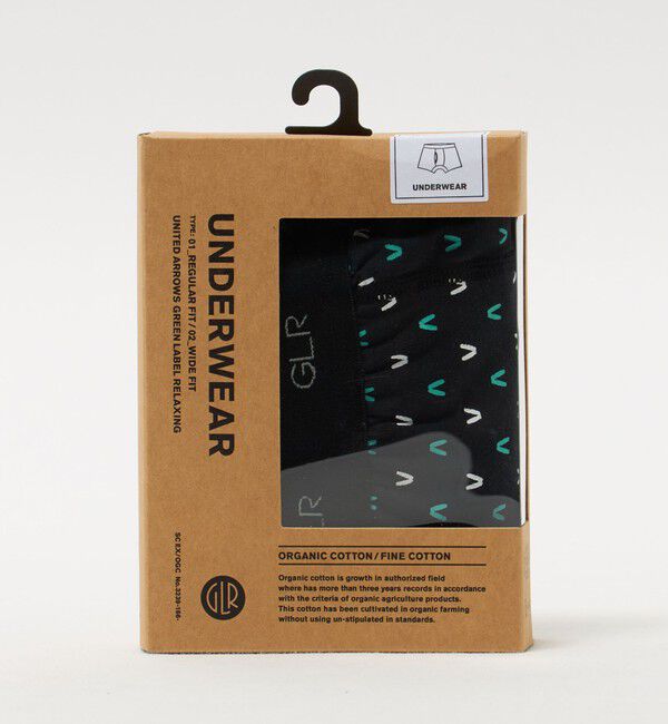 UNITED ARROWS green label relaxing「ファイン オーガニック デフォルメ ドット ボクサーパンツ」|インナー|