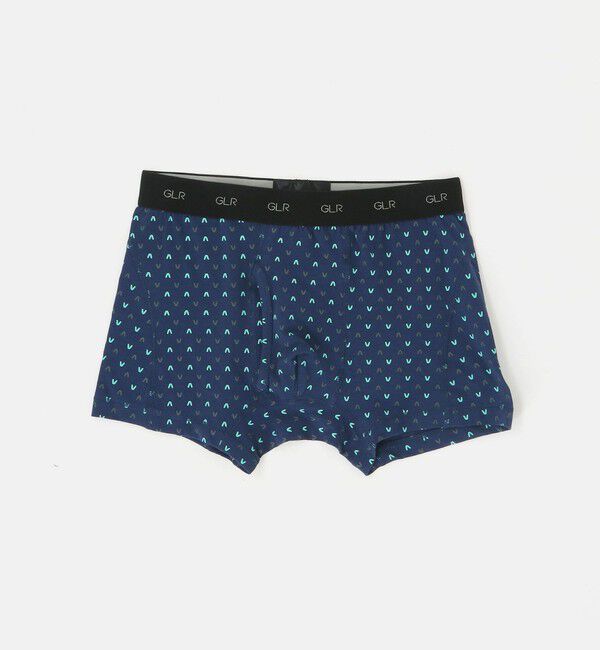 UNITED ARROWS green label relaxing「ファイン オーガニック デフォルメ ドット ボクサーパンツ」|インナー|NAVY