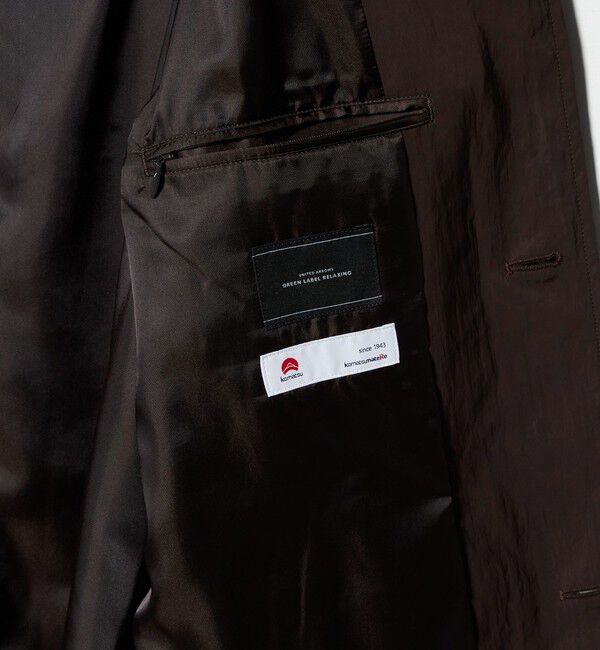 UNITED ARROWS green label relaxing「ナイロン ツイル ステンカラーコート -撥水-」|ステンカラーコート|