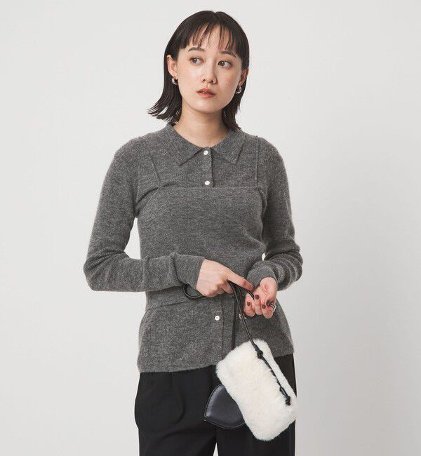 UNITED ARROWS green label relaxing「ポロニット カーディガン &times; ビスチェ ニット セット」|ニット・セーター|