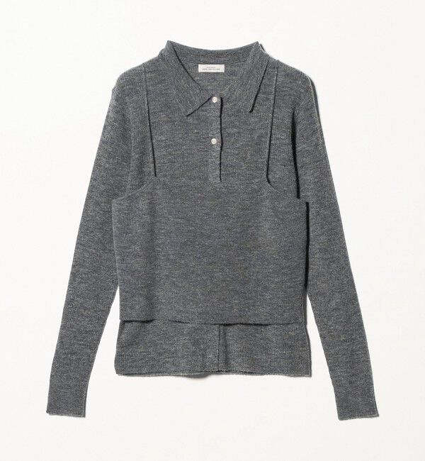 UNITED ARROWS green label relaxing「ポロニット カーディガン &times; ビスチェ ニット セット」|ニット・セーター|