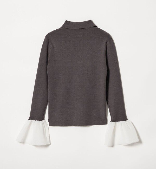 EMMEL REFINES「＜EMMEL REFINES＞EM HW マルチボタン ソデボリューム ニット」|ニット・セーター|