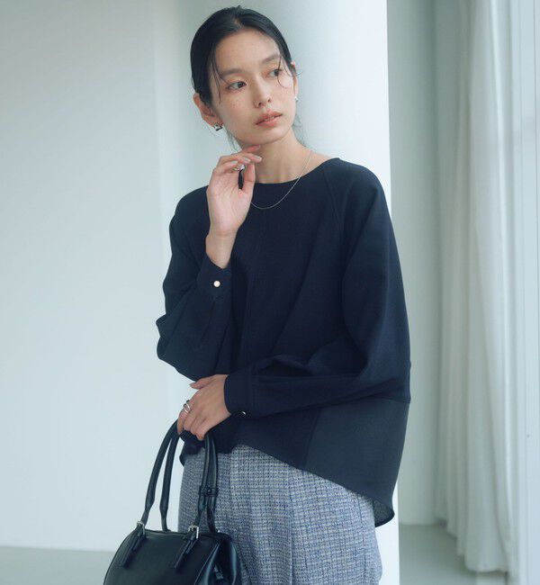 UNITED ARROWS green label relaxing「［size SHORTあり］fleurie(フルリー) フォルム プルオーバー ブラウス」|シャツ・ブラウス|