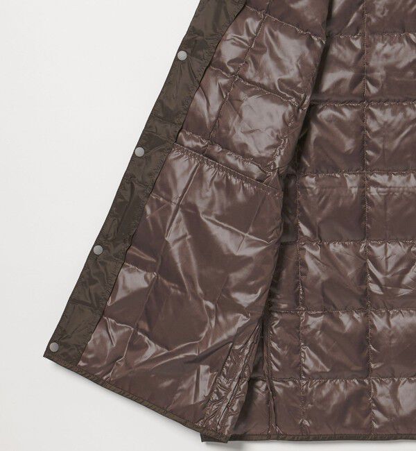 UNITED ARROWS green label relaxing「＜TAION＞Vネック ボタン ベスト」|ダウンベスト・ベスト|