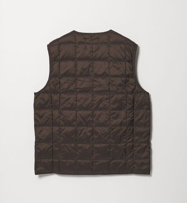 UNITED ARROWS green label relaxing「＜TAION＞Vネック ボタン ベスト」|ダウンベスト・ベスト|