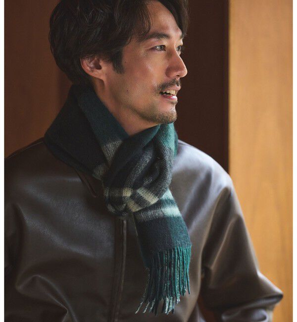 UNITED ARROWS green label relaxing「GLR リバーシブル マフラー」|マフラー|KELLY