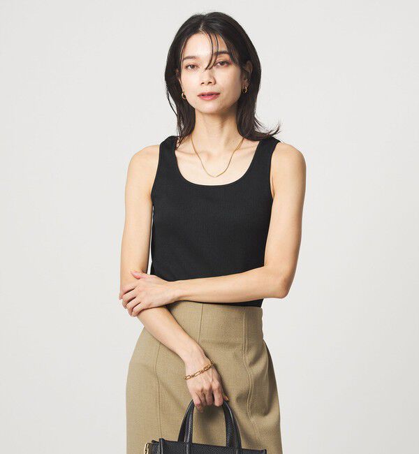 UNITED ARROWS green label relaxing「ブライトリブ タンクトップ」|タンクトップ|