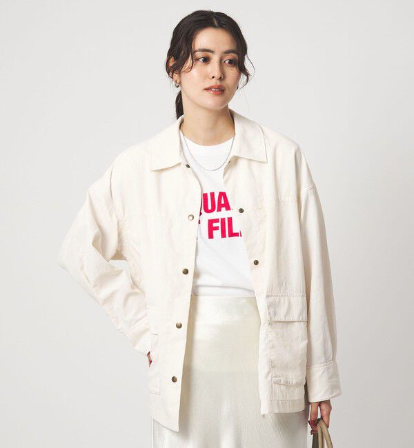 UNITED ARROWS green label relaxing「タスラン カバーオール ジャケット」|ブルゾン・スタジャン|