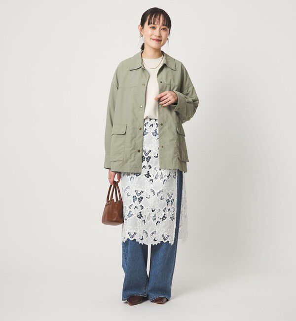 UNITED ARROWS green label relaxing「タスラン カバーオール ジャケット」|ブルゾン・スタジャン|