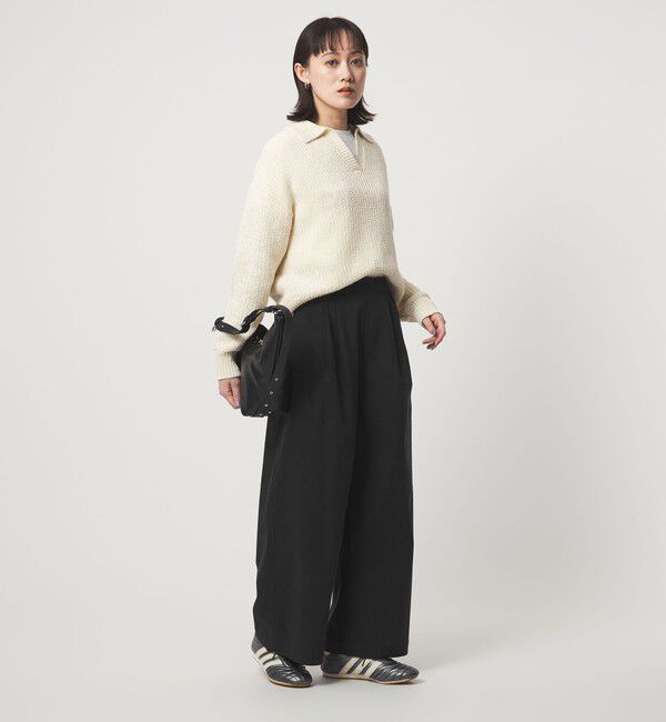 UNITED ARROWS green label relaxing「［size SHORT/TALLあり］オルマイ LI/MIX ワイド パンツ」|その他|