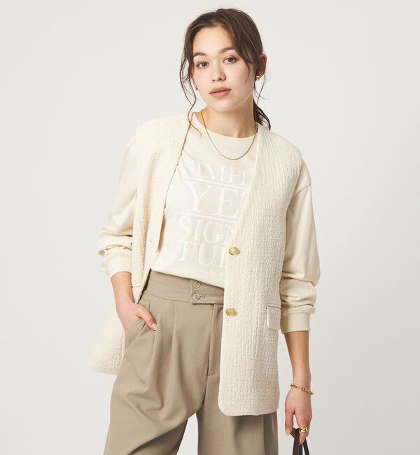 UNITED ARROWS green label relaxing「アソート グラフィック ロングスリーブ Tシャツ」|Tシャツ・カットソー|