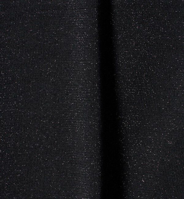 UNITED ARROWS green label relaxing「ラメ クルーネック ニット カーディガン」|カーディガン|