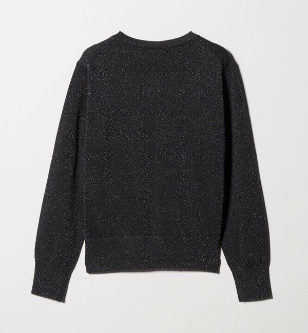 UNITED ARROWS green label relaxing「ラメ クルーネック ニット カーディガン」|カーディガン|