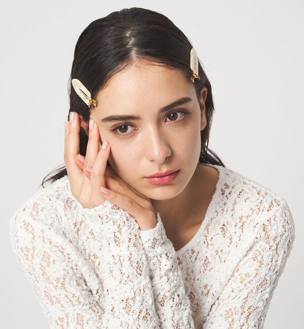 UNITED ARROWS green label relaxing「＜PEIGNEE＞ ヘアクリップ / PAIR」|ピアス|