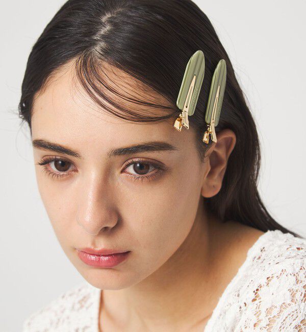 UNITED ARROWS green label relaxing「＜PEIGNEE＞ ヘアクリップ / PAIR」|ピアス|