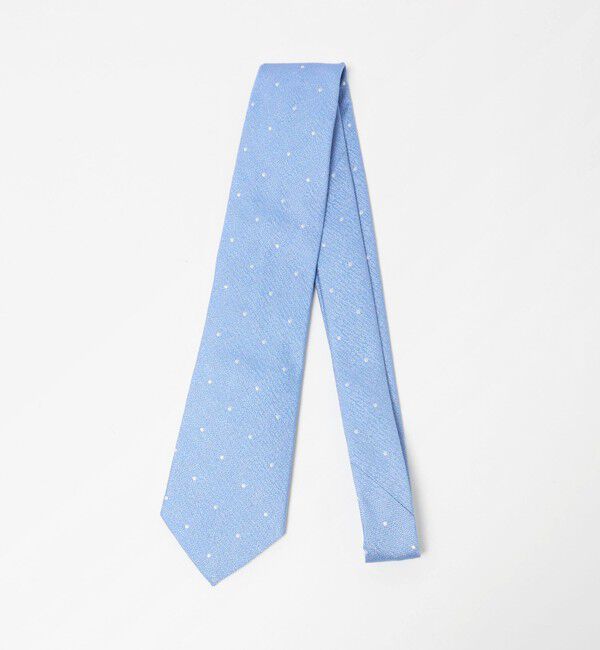UNITED ARROWS green label relaxing「＜Seaward & Stearn＞8.0cm ドット ネクタイ」|ネクタイ・蝶ネクタイ|LT.BLUE
