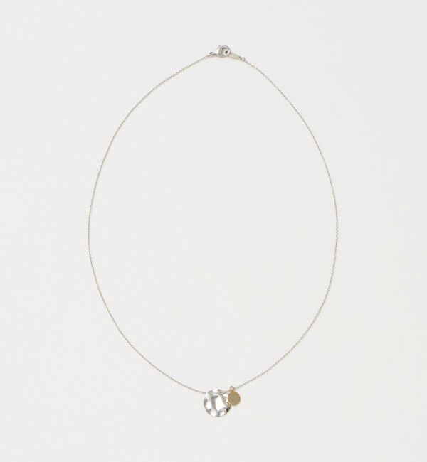 EMMEL REFINES「＜EMMEL REFINES＞EM フェイクパール&times;ラウンドトップ ネックレス セット」|ネックレス|