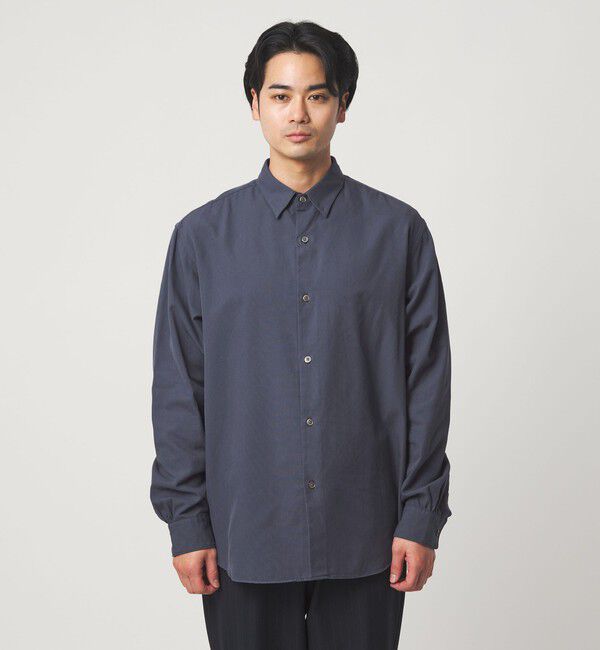 UNITED ARROWS green label relaxing「FINE BASIC スビン オックスフォード ジャストルーズ シャツ」|シャツ・ブラウス|