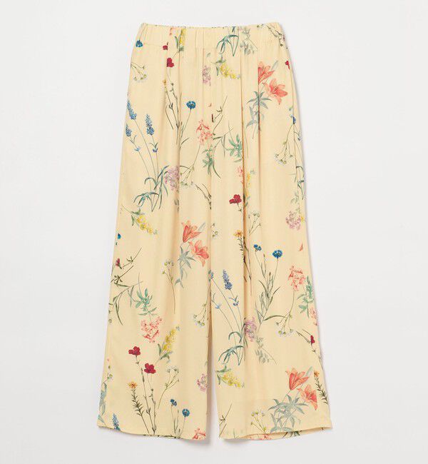 EMMEL REFINES「＜EMMEL REFINES＞EM フラワープリント イージーパンツ」|チノ|