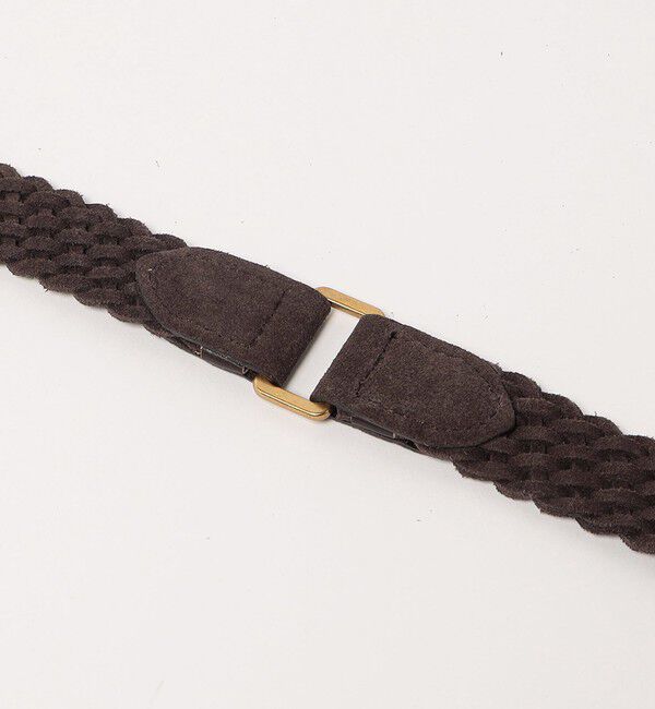 ATTISESSION「＜ATTISESSION＞レザー メッシュ ダブル ベルト」|ベルト|