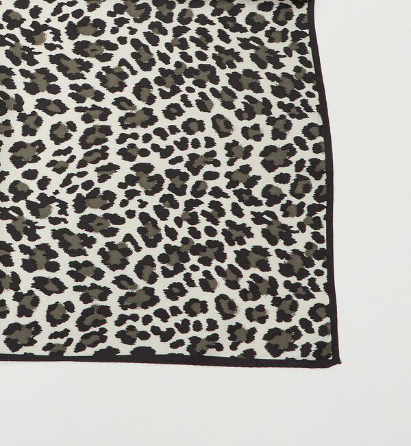 BEAUTY&YOUTH UNITED ARROWS「シルク レオパード スカーフ」|バンダナ・スカーフ|