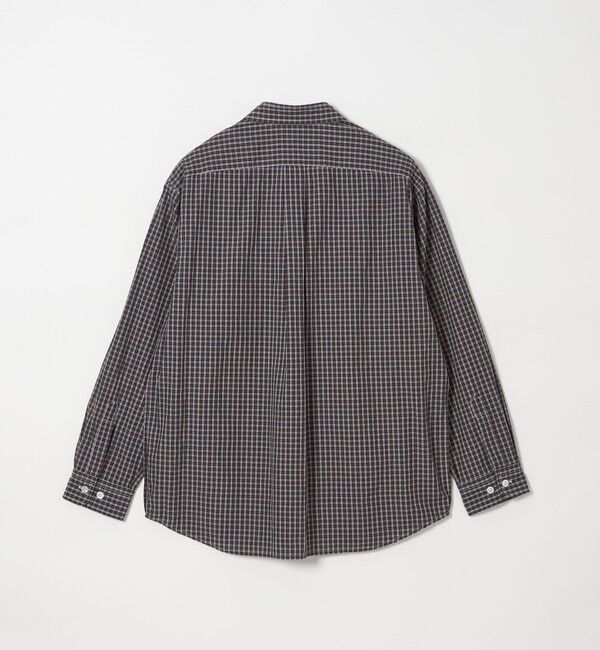 STEVEN ALAN「＜Steven Alan＞ スモーキー チェック リバースシーム シャツ LOOSE」|シャツ・ブラウス|