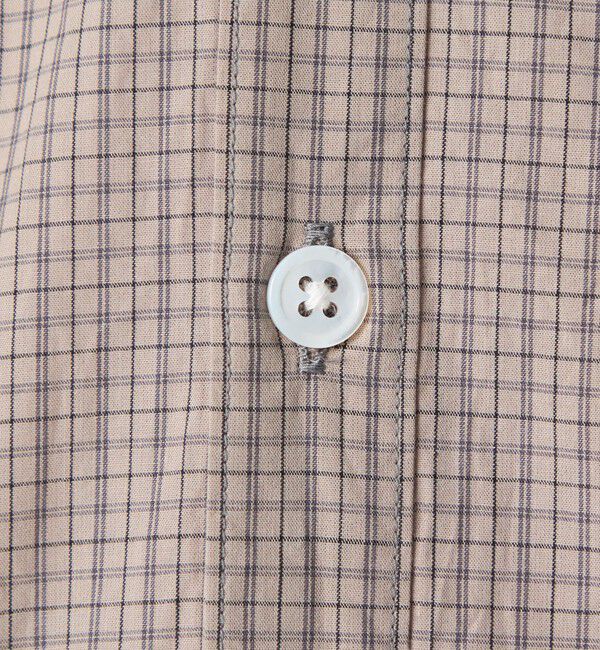 STEVEN ALAN「＜Steven Alan＞ スモーキー チェック リバースシーム シャツ LOOSE」|シャツ・ブラウス|