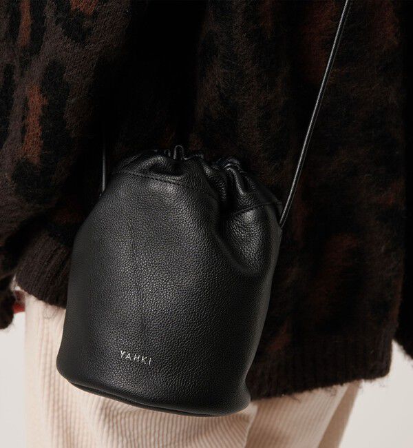 BEAUTY&YOUTH UNITED ARROWS「＜YAHKI＞ミニ レザー ドロスト ショルダーバッグ」|ショルダー・メッセンジャー|