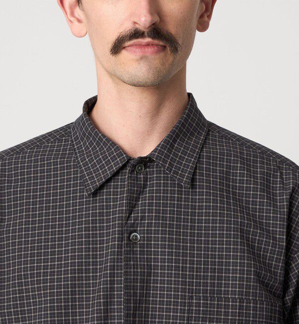 STEVEN ALAN「＜Steven Alan＞ 60 シック チェック オープンカラー シャツ」|シャツ・ブラウス|