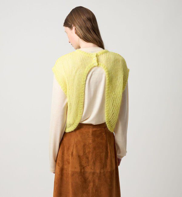 STEVEN ALAN「＜Steven Alan＞モヘヤ ミックス ニット ベスト」|ベスト・ジレ|