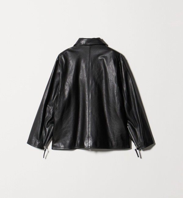 BEAUTY&YOUTH UNITED ARROWS「シープレザー フロントジップ ジャケット」|その他|