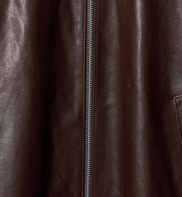 BEAUTY&YOUTH UNITED ARROWS「シープレザー フロントジップ ジャケット」|その他|