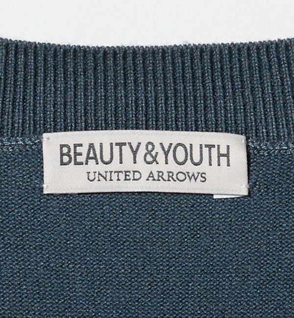 BEAUTY&YOUTH UNITED ARROWS「コットン カシミヤ ブレンド ロングスリーブ Tシャツ」|ニット・セーター|