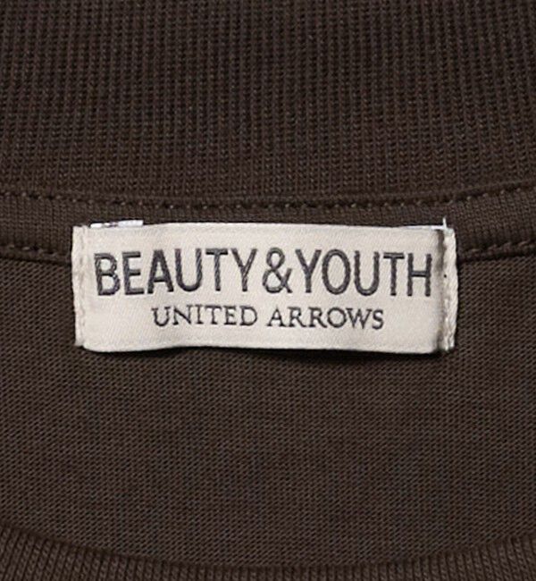 BEAUTY&YOUTH UNITED ARROWS「ファイン グロッシー コットン スウェットTシャツ」|Tシャツ・カットソー|
