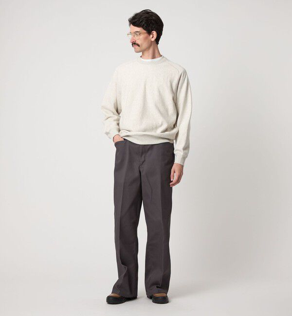 STEVEN ALAN「＜Steven Alan＞ CR ウラケ フリーダムスリーブ クルーネック スウェット」|スウェット・ジャージ|