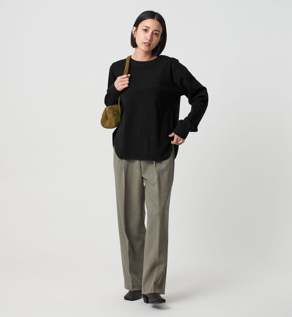 BEAUTY&YOUTH UNITED ARROWS「ポンチ ラウンドヘム カットソー」|Tシャツ・カットソー|