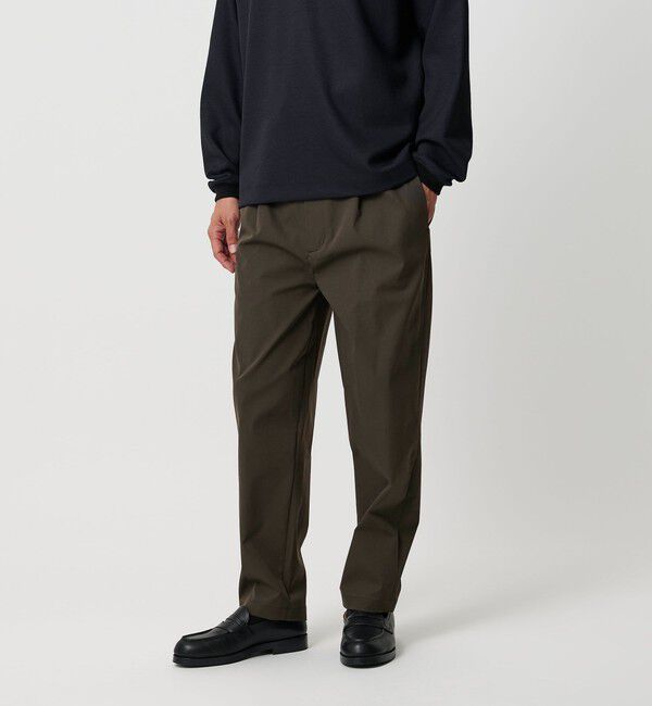 BEAUTY&YOUTH UNITED ARROWS「ユーティリティ1P TP リラックス イージーパンツ 撥水機能 ストレッチ」|チノ|