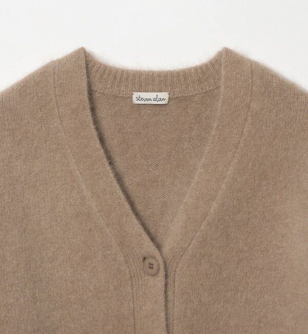STEVEN ALAN「＜Steven Alan＞オーストラリアン ウール ミックス ニットカーディガン」|カーディガン|
