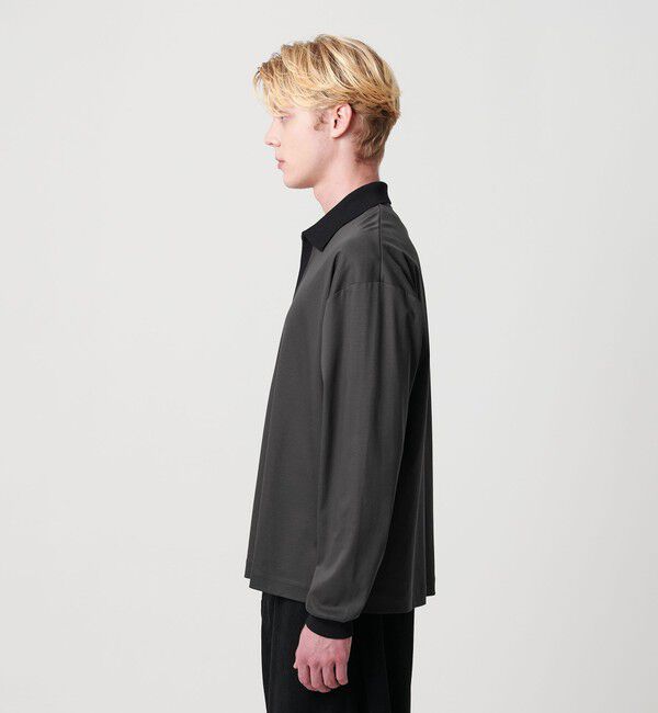 BEAUTY&YOUTH UNITED ARROWS「シャイニー スムース コンビ スキッパー カットソー」|Tシャツ・カットソー|