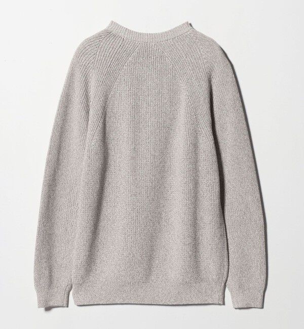 BEAUTY&YOUTH UNITED ARROWS「クリスプ アゼ スリーク クルーネック ニット」|ニット・セーター|