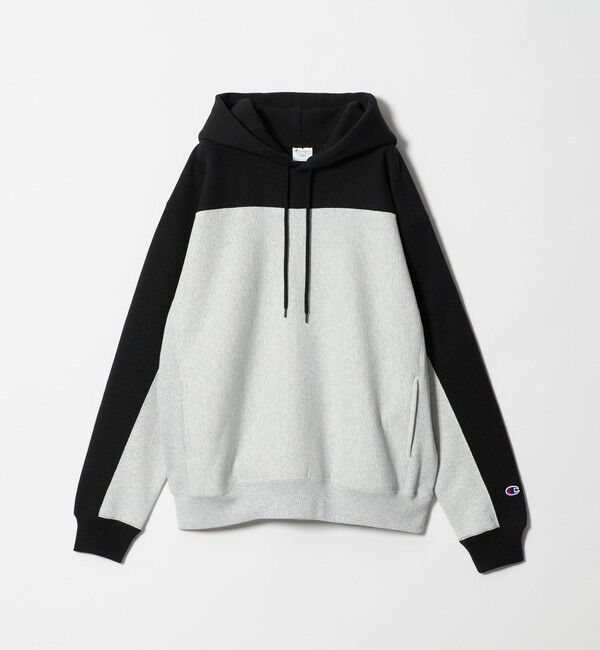 BEAUTY&YOUTH UNITED ARROWS「＜CHAMPION&times;BEAUTY&YOUTH＞コントラスト パーカー」|パーカー|BLACK