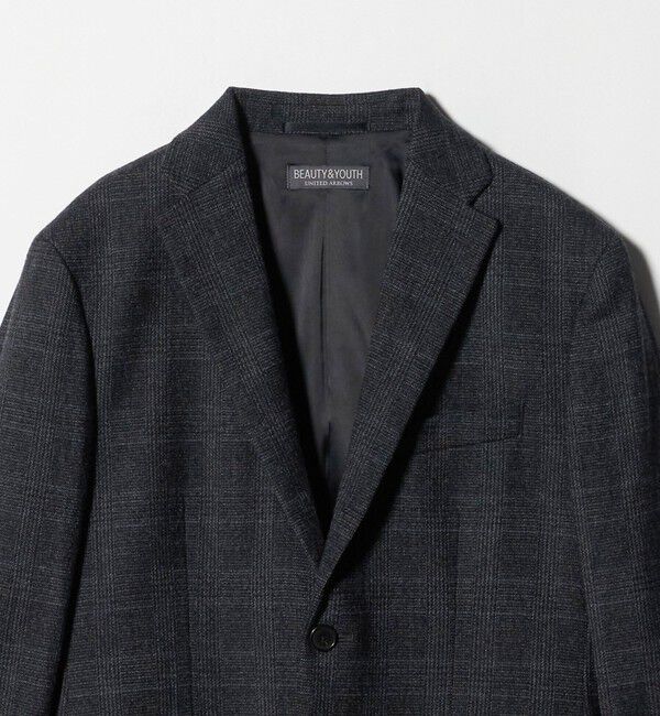 BEAUTY&YOUTH UNITED ARROWS「ストレッチ サキソニー 2B ジャケット セットアップ対応」|テーラードジャケット|