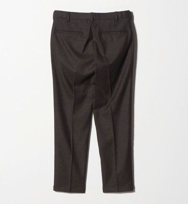 BEAUTY&YOUTH UNITED ARROWS「ストレッチ サキソニー ノープリーツ スリムパンツ セットアップ対応」|チノ|