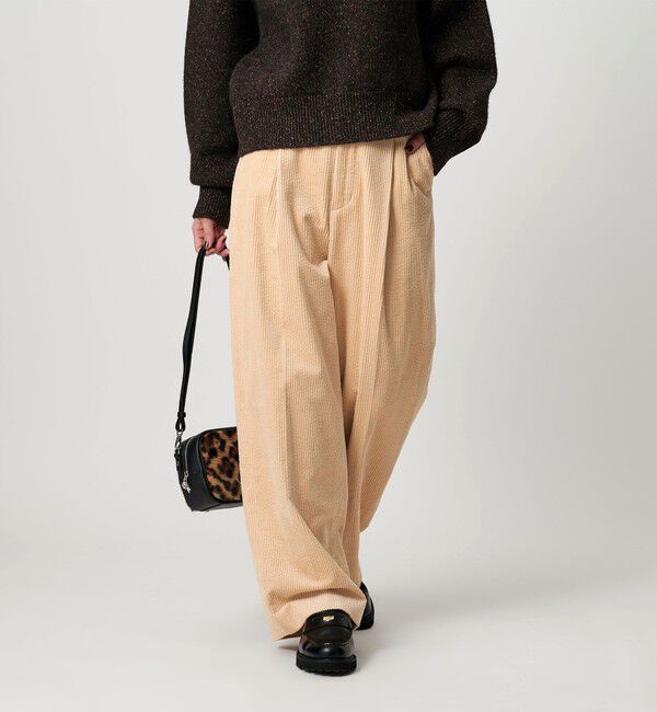 BEAUTY&YOUTH UNITED ARROWS「コーデュロイ ワイドストレートパンツ」|その他|SHERBET