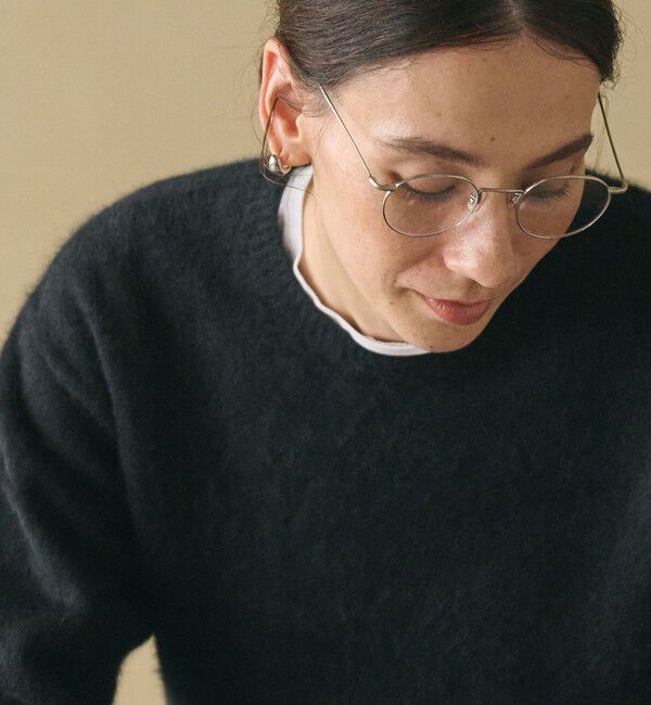 BEAUTY&YOUTH UNITED ARROWS「フォックスカシミヤブレンド クルーネックニットプルオーバー」|ニット・セーター|