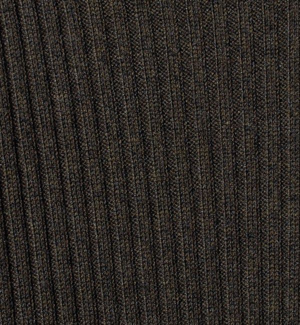 BEAUTY&YOUTH UNITED ARROWS「ウールポリエステルブレンド メランジ リブニットワンピース」|ワンピース|