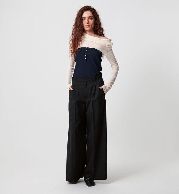 ATTISESSION「＜ATTISESSION＞ウエスト プリーツ パンツ」|その他|