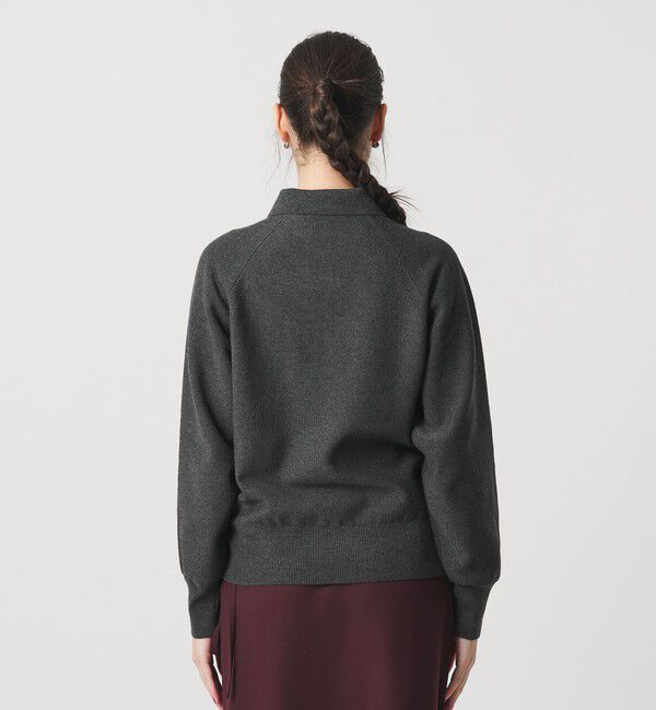 BEAUTY&YOUTH UNITED ARROWS「カノコニット ハーフジッププルオーバー ウォッシャブル」|ニット・セーター|