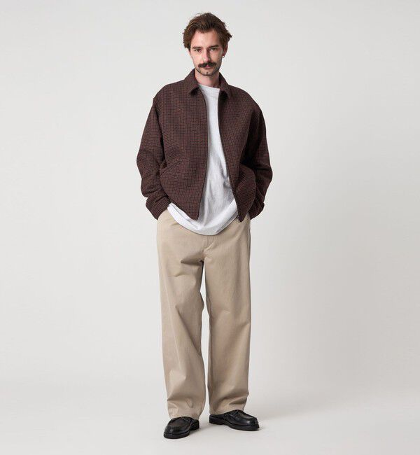 STEVEN ALAN「＜Steven Alan＞ ブリティッシュチェック ワーク ブルゾン」|ブルゾン・スタジャン|
