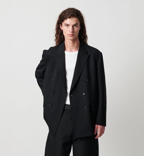 MONKEY TIME「TW ツイル ダブル ジャケット -セットアップ対応-」|テーラードジャケット|